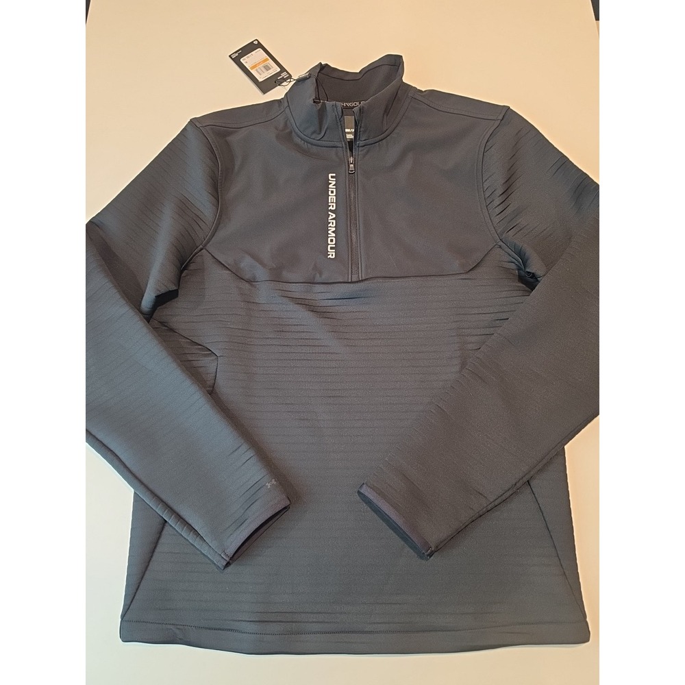 Under Armour Men's Storm Daytona 1/2 Zip Closing Pull - Black - S